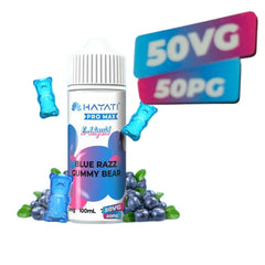 Hayati Pro Max Eliquid 50/50 - Blue Razz Gummy Bear - 100ml