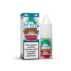 Apple & Cranberry Ice Nic Salt E-Liquid by Dr Frost 10ml - Click & Vape