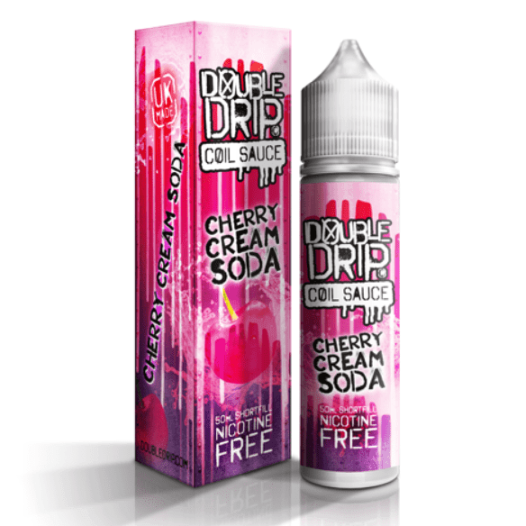 Double Drip E Liquid - Cherry Cream Soda - 50ml - Click & Vape