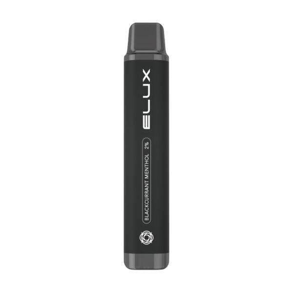 ELUX 600 PUFF BLACK CURRANT MENTHOL Disposable Vape - Click & Vape