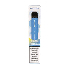 ELUX 600 PUFF BLUE RAZZ LEMONADE Disposable Vape - Click & Vape