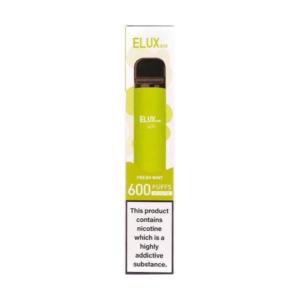 ELUX 600 PUFF FRESH MINT Disposable Vape - Click & Vape