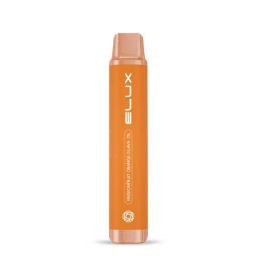 ELUX 600 PUFF PASSIONFRUIT ORANGE GUAVA Disposable Vape - Click & Vape