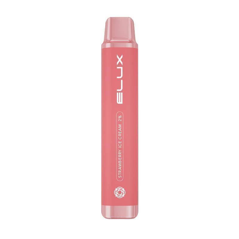 ELUX 600 PUFF STRAWBERRY ICE CREAM Disposable Vape - Click & Vape