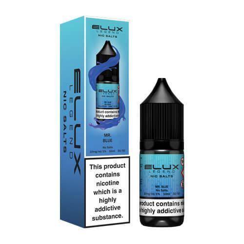 Elux Legend Nic Salt MR. BLUE 10ML - Click & Vape