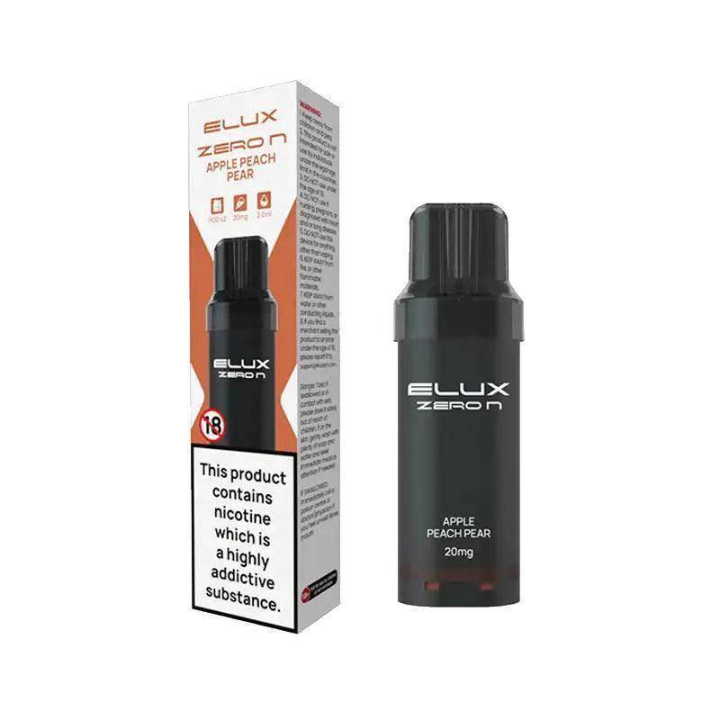 Elux Zero N Prefilled Pods - Apple Peach Pear - Click & Vape