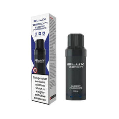 Eux Zero N Prefilled Pods - Blueberry Pomegranate - Click & Vape