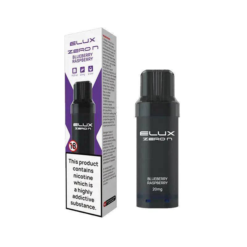 Eux Zero N Prefilled Pods - Blueberry Raspberry - Click & Vape