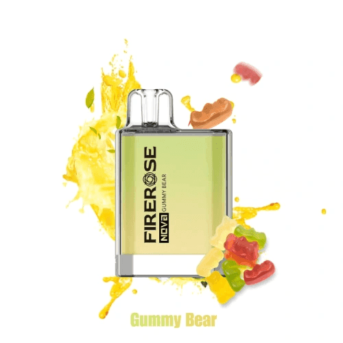 FIREROSE NOVA 600 GUMMY BEAR Disposable Vape - Click & Vape