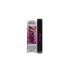 NASTY FIX BLACKCURRANT COTTON CANDY 10/20MG Disposable Vape - Click & Vape