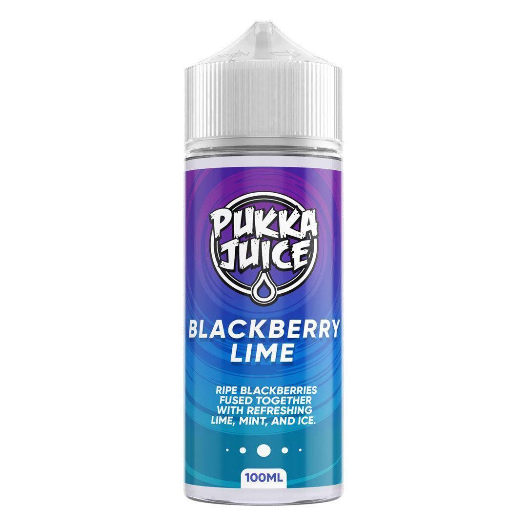 PUKKA JUICE BLACKBERRY LIME 100ML - Click & Vape
