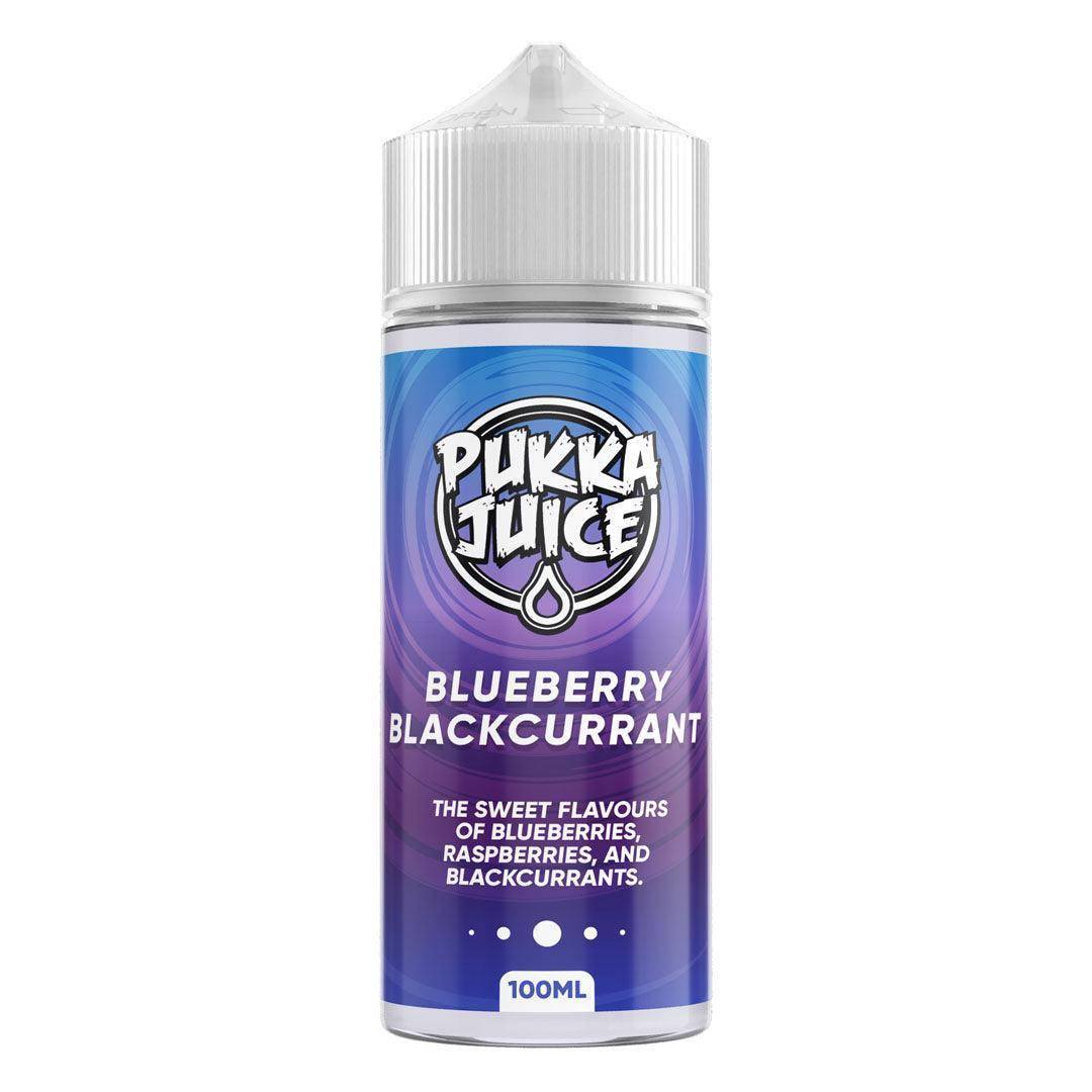 PUKKA JUICE BLUEBERRY BLACKCURRANT 100ML - Click & Vape