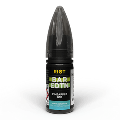 Riot BAR EDTN Pineapple Ice Nic Salt 10ml - Click & Vape