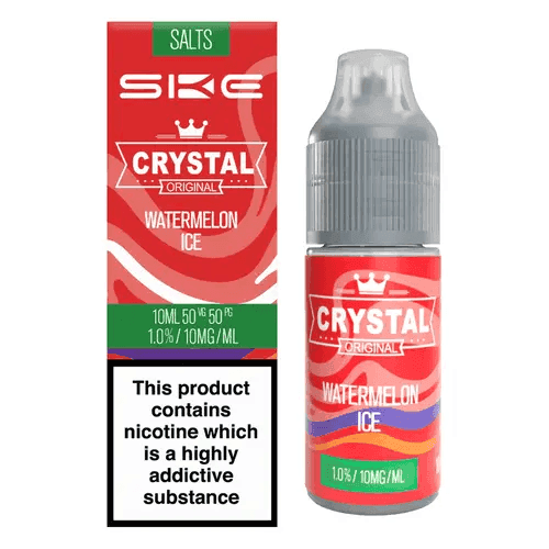 SKE Crystal Original 10ml Nic Salts WATERMELON ICE - Click & Vape