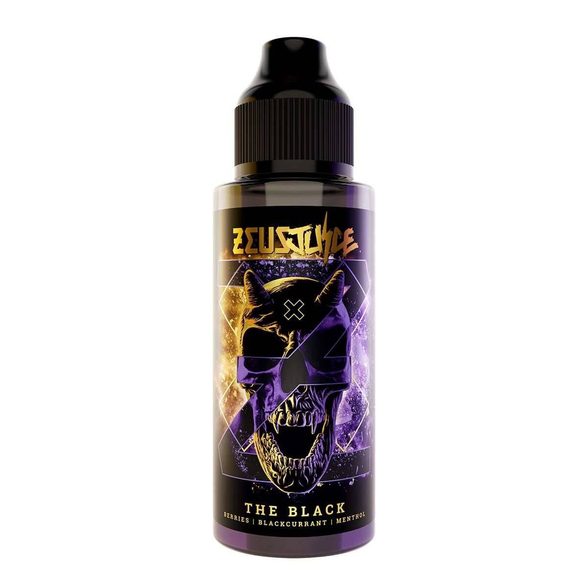 Zeus Juice E Liquid - The Black - 100ml - Click & Vape