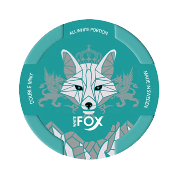 Double Mint Nicotine Pouches by White Fox 12mg - Click & Vape