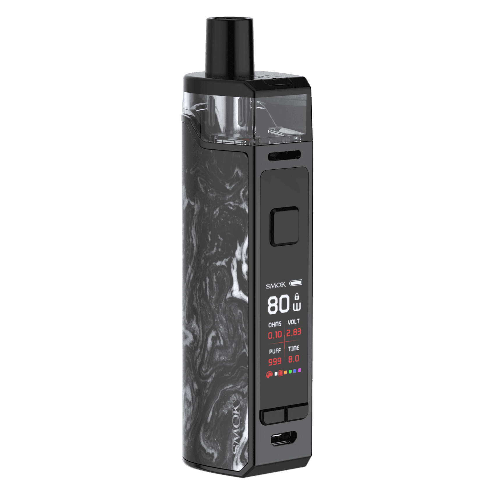 SMOK RPM80 POD BLACK AND WHITE RESIN - Click & Vape
