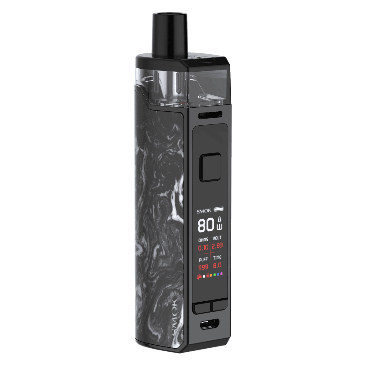 SMOK RPM80 POD BLACK AND WHITE RESIN - Click & Vape